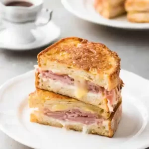 Grilled Ham and Swiss Cheese