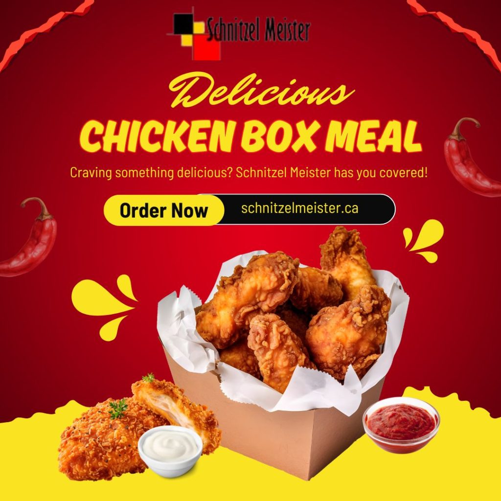 Craving Comfort Food? The Ultimate Chicken Box Meal at Schnitzel Meister Awaits!