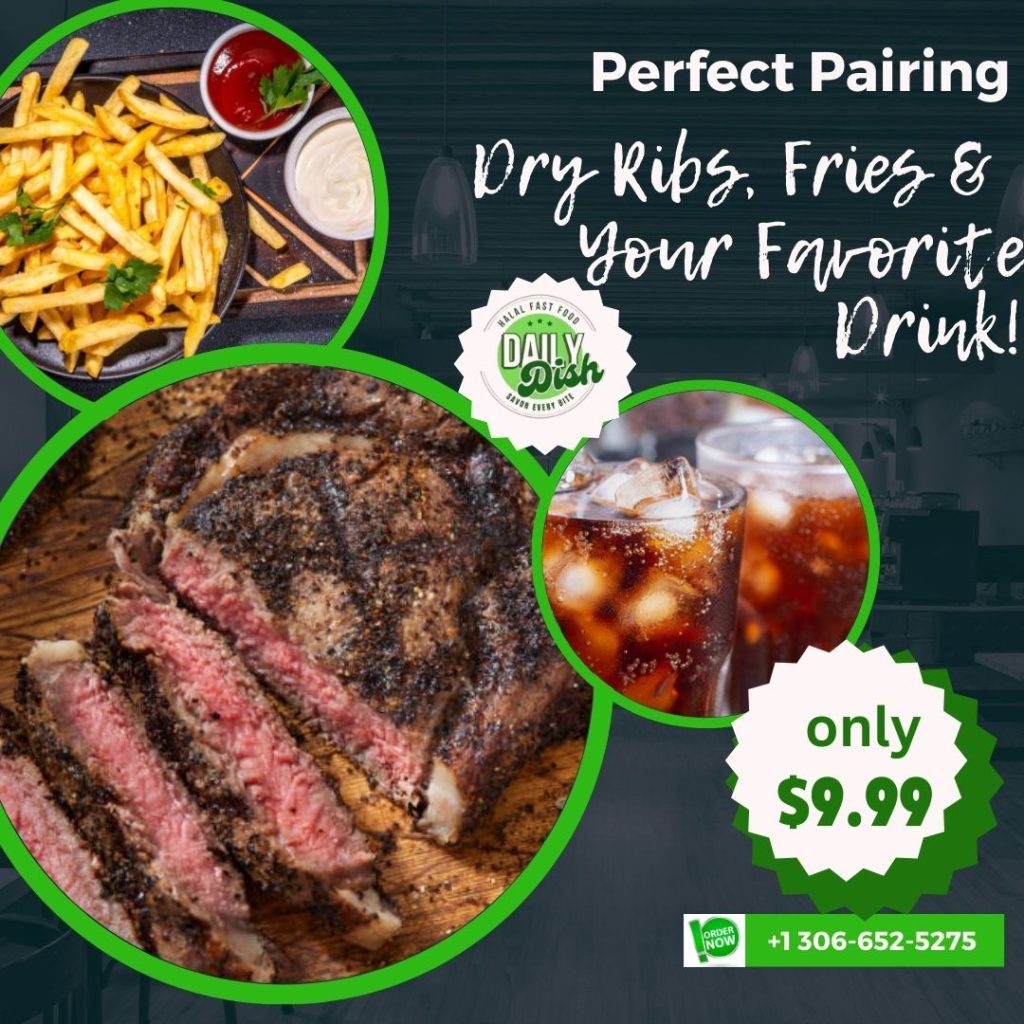Day Ribs Combo Special at Daily Dish -